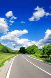 Landscape with road